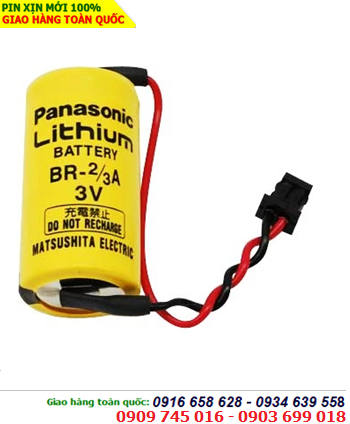 Panasonic BR-2/3A; Pin nuôi nguồn Panasonic BR-2/3A 1200mAh lithium 3v Made in Japan